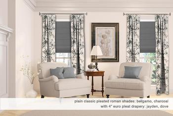 Designer Roman Shades 